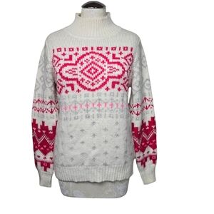 Gap Fair Isle Wool Alpaca Blend Sweater S